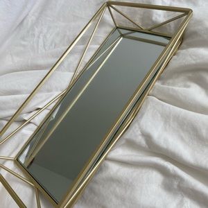 Mirrored Tray (candle no longer available)